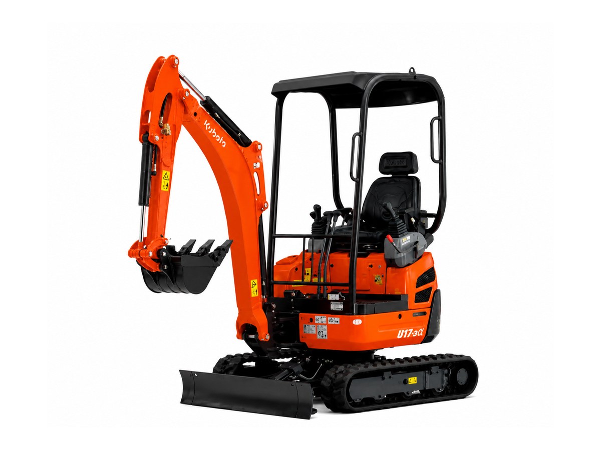 1.7 tonne excavator for hire