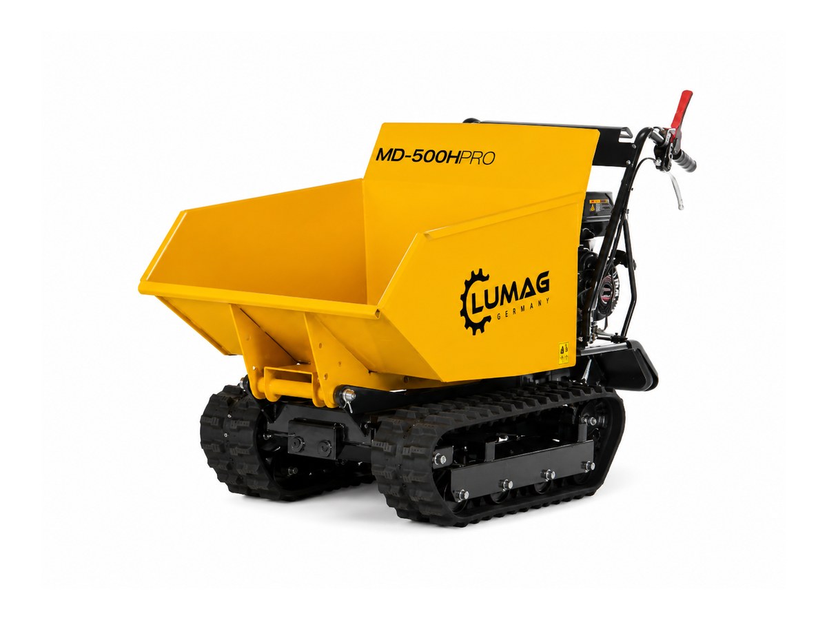 Mini tracked dumper available for hire from Bradbury Plant